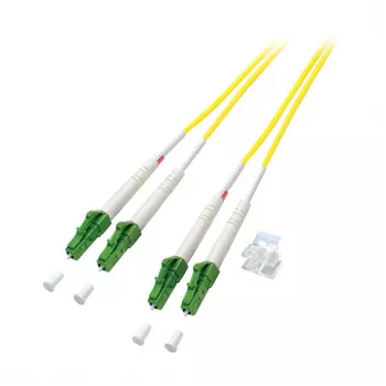 EFB Duplex Patch Cable LC/APC to LC/APC OS2 G652D 2m LSZH 2mm Yellow