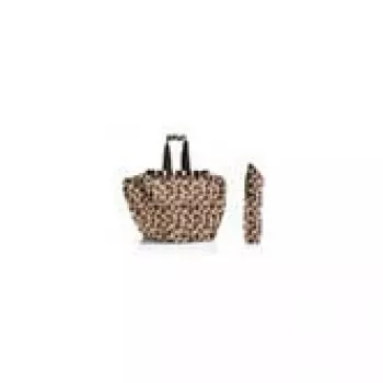 Reisenthel Easyshoppingbag Leo Macchiato (UJ6048) - Iepirkumu soma, 20L, salokāma, poliesters