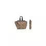Reisenthel Easyshoppingbag Leo Macchiato (UJ6048) - Iepirkumu soma, 20L, salokāma, poliesters