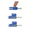 ROLINE Fibre Optic Cable UNIBOOT Single Mode 9/125µm OS2 LC Duplex 1m Yellow