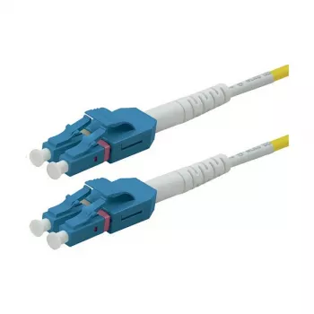 ROLINE Fibre Optic Cable UNIBOOT Single Mode 9/125µm OS2 LC Duplex 1m Yellow