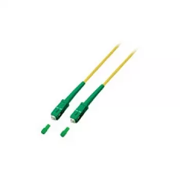 EFB Elektronik Simplex Jumper SC/APC-SC/APC 9/125 µm OS2 LSZH Yellow 3.0 mm 7.5 m