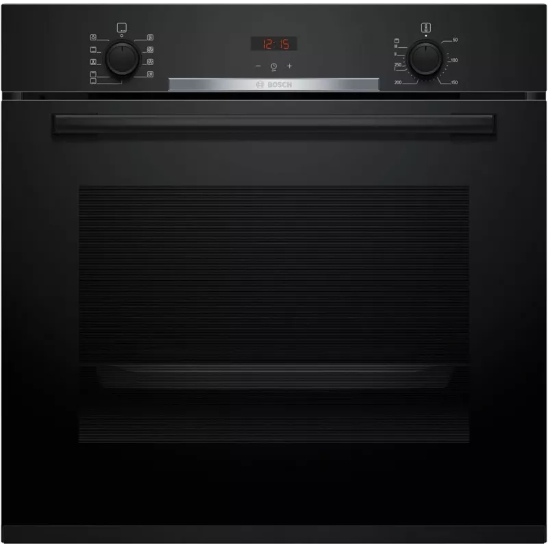 BOSCH HBA334EB4 Iebūvējamā cepeškrāsns 71L Melna