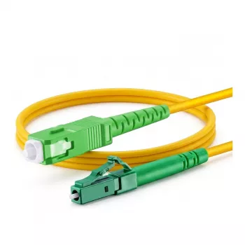EFB Elektronik Simplex Patch Cable SC/APC Single Mode OS2 G.657.A2 1m Yellow LSZH