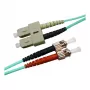 EFB Elektronik ECOFIBER Duplex Patch Cable SC-ST OM3 0.5m LSZH 3mm Aqua