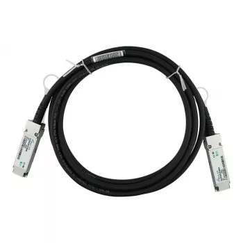 BlueOptics Networks 10313 Compatible BlueLAN DAC QSFP+ 40GBASE-CR4 Passive Direct Attach Cable, 3m (10313-BL)