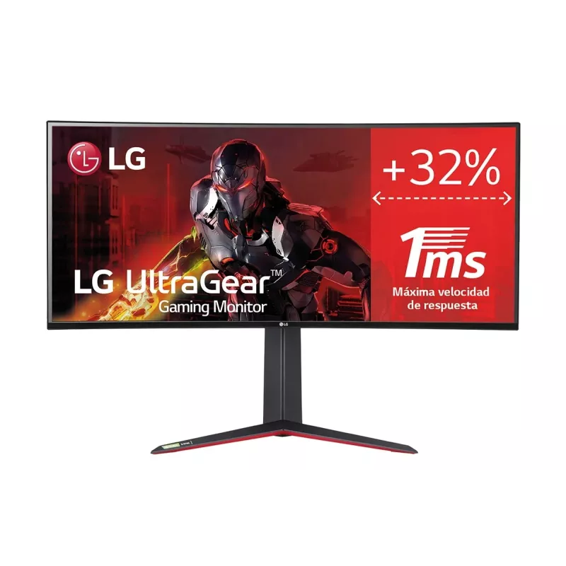 LG UltraGear 34GN850P-B 34 collu Nano IPS spēļu monitors, UWQHD, 160Hz, 1ms, G-Sync saderīgs, FreeSync Premium, DisplayHDR 400