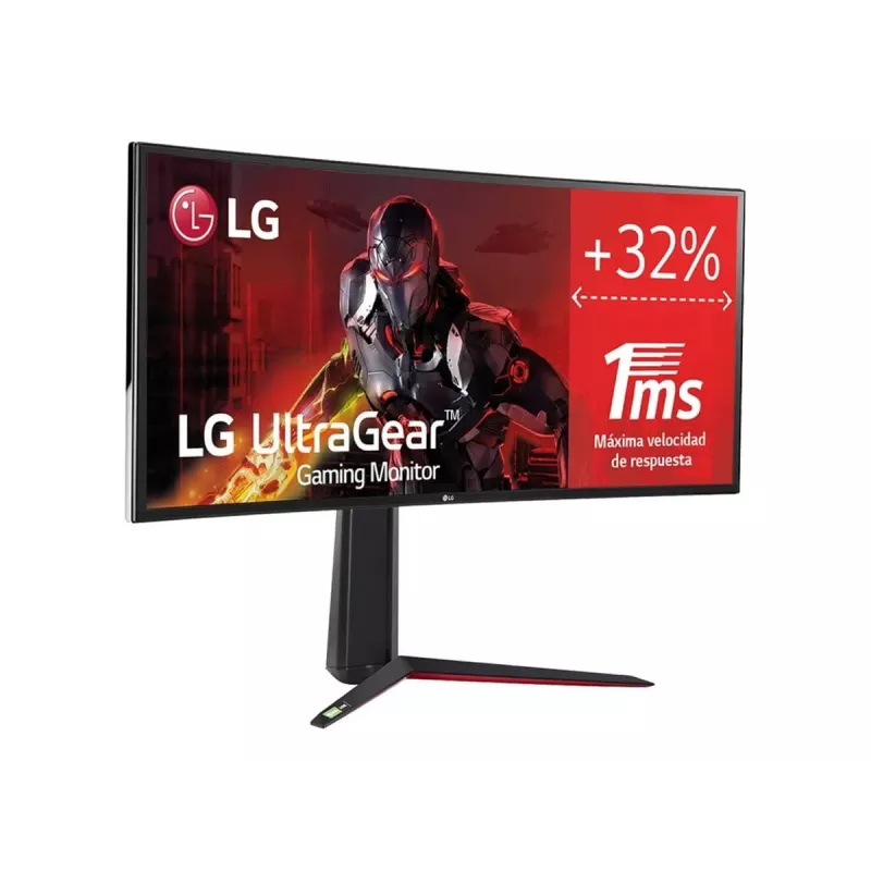 LG UltraGear 34GN850P-B 34 collu Nano IPS spēļu monitors, UWQHD, 160Hz, 1ms, G-Sync saderīgs, FreeSync Premium, DisplayHDR 400