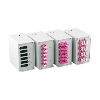 EFB-Elektronik Front Panel for 6 x SC-Simplex, LC-Duplex, E2000 with 1,7mm Screw Holes