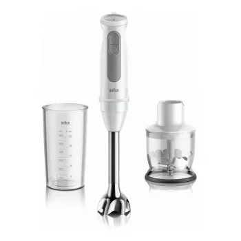 Braun MQ50201M MultiQuick 5 rokas blenderis, 750 W, balts