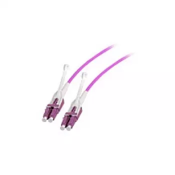 EFB Elektronik Duplex Jumper LC-LC OM4 0,5m ar Push/Pull cilpiņu un maināmu polaritāti