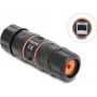 Delock RJ45 Female to RJ45 Female Cable Connector Cat.6A with M23.5 x 1,5 mm Thread Short Design IP68 Dust and Waterproof