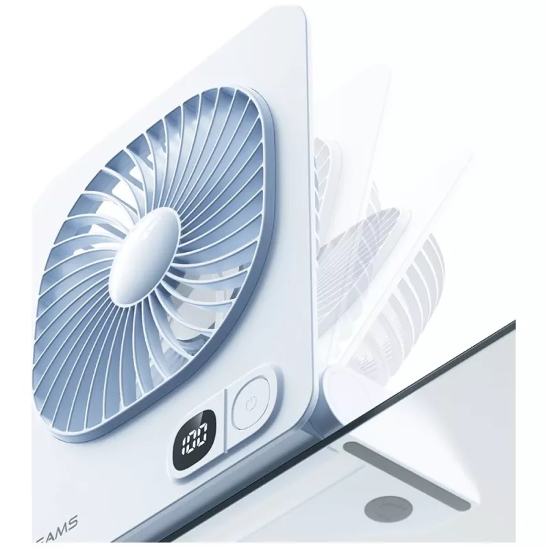 USAMS ZB363 Magnetic Desk Fan Purple