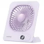 USAMS ZB363 Magnetic Desk Fan Purple