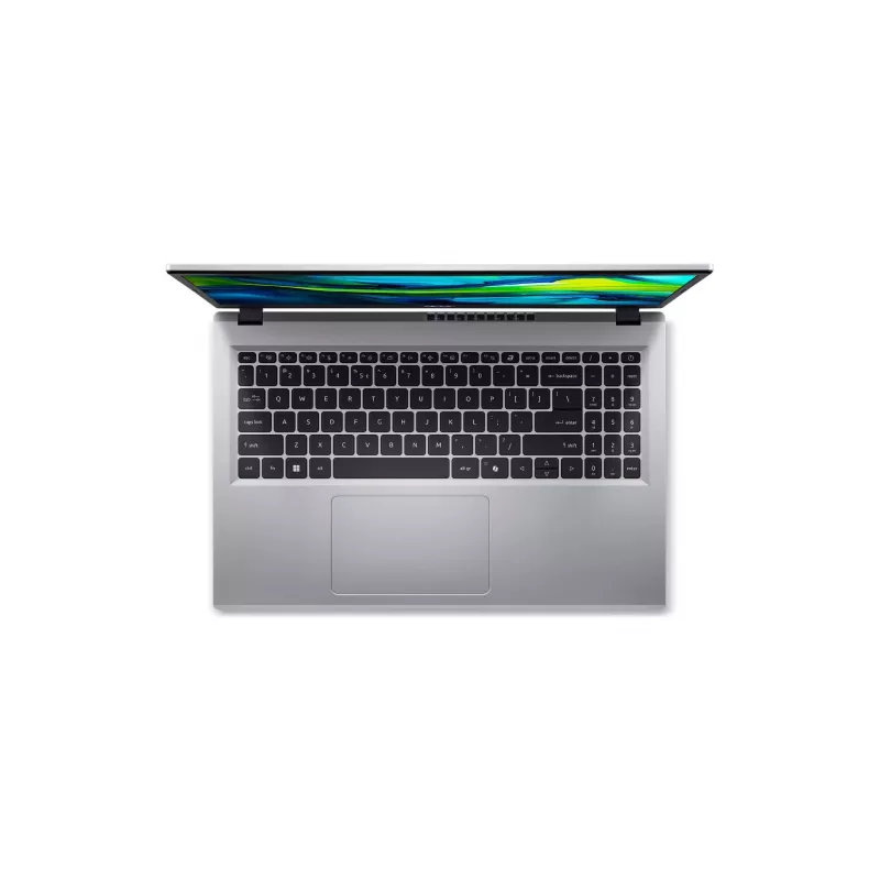 Acer Aspire Go 15 AG15-32P-39R2DX Klēpjdators - Intel Core 3 N355, 15.6 inch FHD IPS, 8GB RAM, 128GB SSD + 256GB SSD, Windows 11 Home, Sudrabs