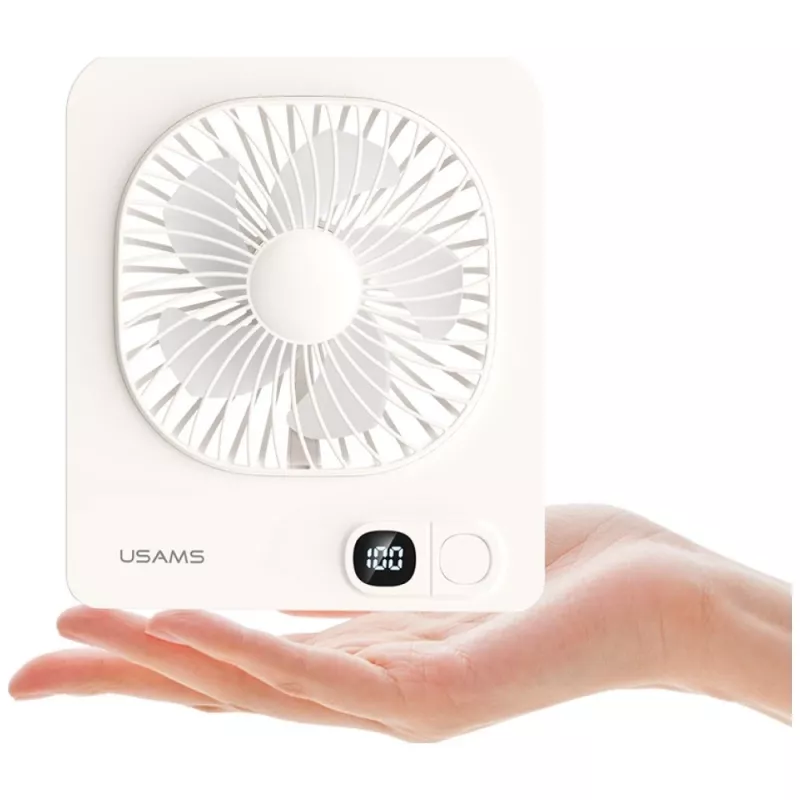 USAMS ZB363 Magnetic Desk Fan Blue