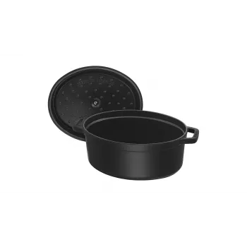 Staub 40509-322-0 Cepamā panna 6.7 L Čuguns Melns