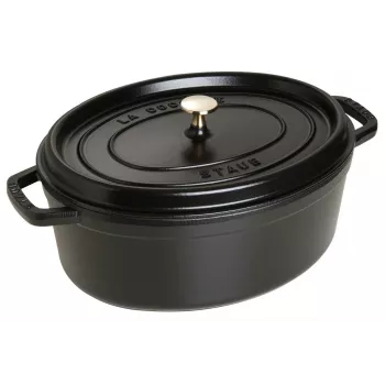Staub 40509-322-0 Cepamā panna 6.7 L Čuguns Melns