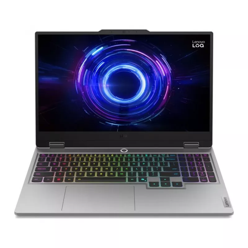 Lenovo LOQ 15IRX10 Gaming Laptop 15,6 inch FHD 144Hz, Intel Core i7-13650HX, 16GB DDR5, 512GB SSD, NVIDIA GeForce RTX 5050 8GB, Windows 11, Luna Grey (Repackaged)