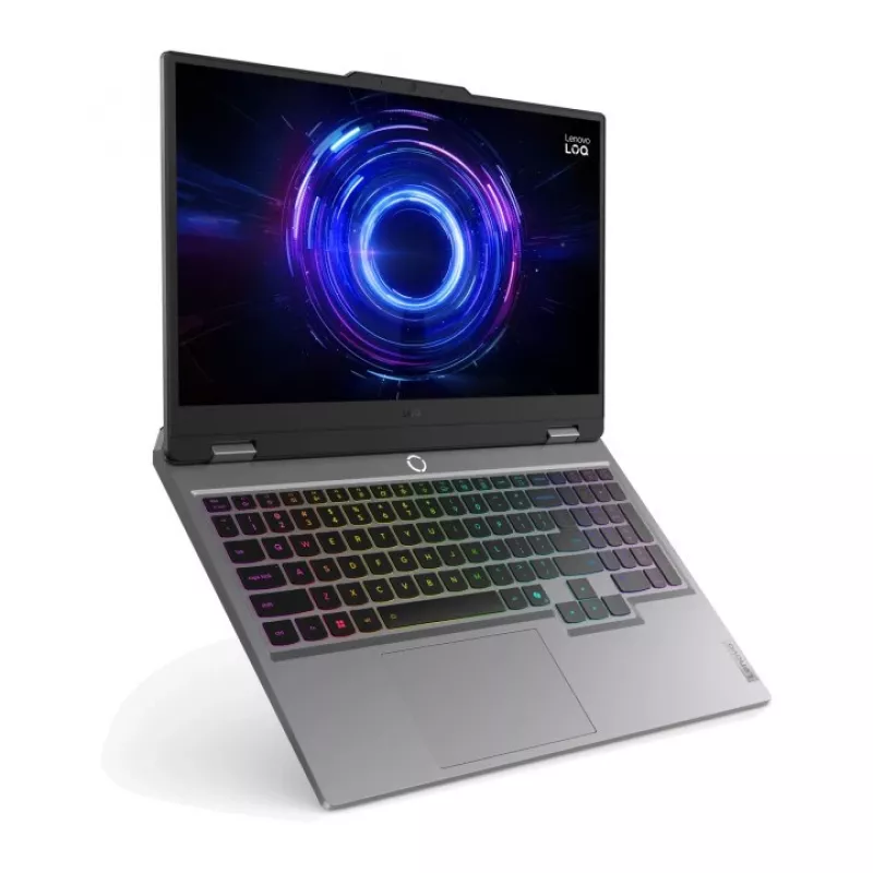 Lenovo LOQ 15IRX10 Gaming Laptop 15,6 inch FHD 144Hz, Intel Core i7-13650HX, 16GB DDR5, 512GB SSD, NVIDIA GeForce RTX 5050 8GB, Windows 11, Luna Grey (Repackaged)