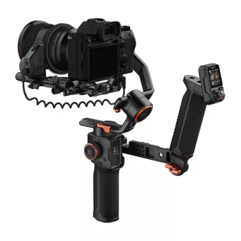 Hohem iSteady MT3 Pro Gimbal Kit – 3 asu stabilizators ar AI izsekošanu un tālvadības priekšskatījumu