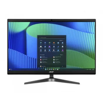 Acer Veriton Vero VZ2724G All-in-One dators, 23,8 inch FHD IPS, Intel Core i5-14400, 8GB DDR5, 512GB SSD, Windows 11 Pro, Melns
