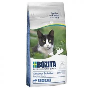 Bozita Outdoor & Active sausā barība kaķiem ar alni, 2 kg