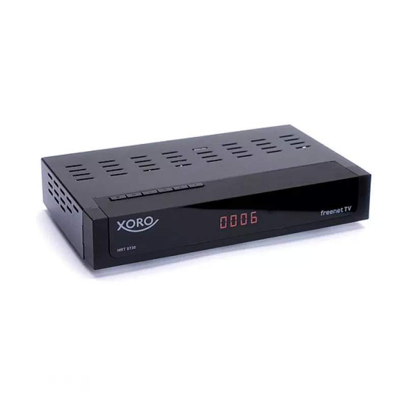 Xoro HRT 8730 DVB-T/T2 Full HD uztvērējs, melns