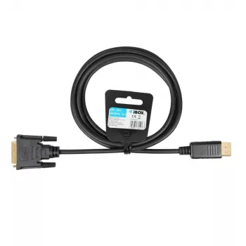 IBOX HDMI to DVI-D kabelis FullHD 1080p 2m Melns