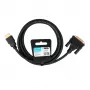 IBOX HDMI to DVI-D kabelis FullHD 1080p 2m Melns