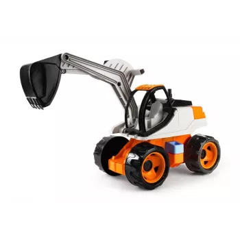 LENA Giga Trucks Excavator 63 cm - Rotaļlietu celtniecības transportlīdzeklis