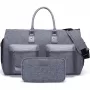 EXTRALINK Black Forest KM05 Travel Bag 51x20x33 cm Foldable + Cosmetic Bag