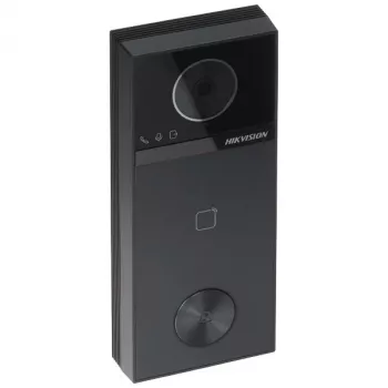 Hikvision DS-KV6114-WBE1 Video Doorbell Station, 2 MP, Wi-Fi, PoE, IP65, IK08