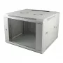 ALLNET 19-inch Wall Enclosure 12U 1-Piece T595/B541mm Light Grey SMQ Series