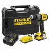 STANLEY FATMAX SFMCD726D2T 18V Bezvadu Kombinētais Urbjskrūvgriezis (2x 2.0Ah Akumulatori, Lādētājs, TSTAK Kaste)