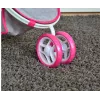 MILLY MALLY leļļu ratiņi Susie Prestige – rozā/pelēkā/baltā krāsā