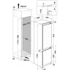 Whirlpool WHC18D071A1 Iebūvējamais ledusskapis-salvētava ar 6th Sense tehnoloģiju, 250 L kopējā ietilpība, energoklase D, balts