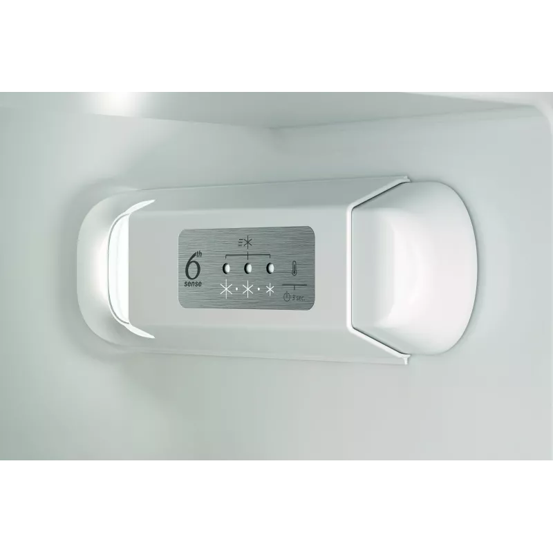 Whirlpool WHC18D071A1 Iebūvējamais ledusskapis-salvētava ar 6th Sense tehnoloģiju, 250 L kopējā ietilpība, energoklase D, balts