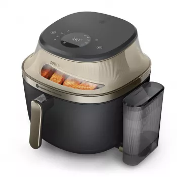 Philips NA543/00 Gaisa fritieris 7.2 L 2000 W Melns, Šampanietis