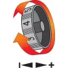 Yato YT-82920 Auto Pulētājs 5000 RPM 1200W Rotācijas Pulētājs ar Mainīgu Ātrumu, Mīksto Startu, 180mm Disku, 5m Kabeli