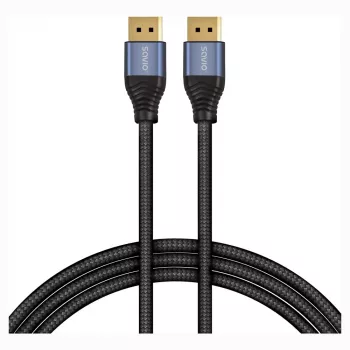 SAVIO CL-209 DisplayPort 2.1 kabelis 1m Melns