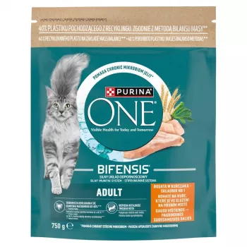 Purina One Mini Active Suņu Barība Vistas gaļa un Rīsi 750g