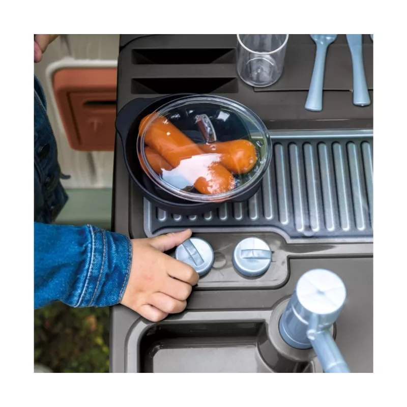 Smoby Life Summer Kitchen Grill ar Aksesuāriem
