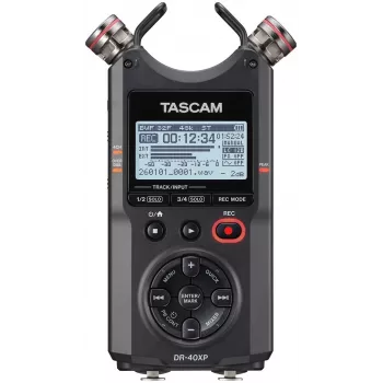 Tascam DR-40XP portatīvais digitālais ierakstītājs ar USB audio interfeisu
