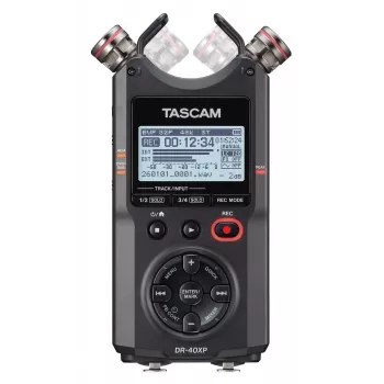 Tascam DR-40XP portatīvais digitālais ierakstītājs ar USB audio interfeisu