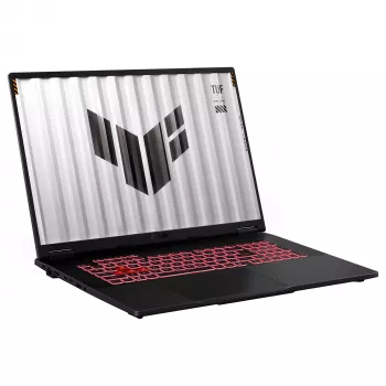 ASUS TUF Gaming A18 FA808UP-S8012W spēļu klēpjdators, 18 collu WUXGA IPS 144Hz, AMD Ryzen 7 260, 16GB DDR5, 1TB SSD, GeForce RTX 5070 8GB, Windows 11 Home, vācu QWERTZ tastatūra