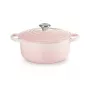 Le Creuset Signature Cast Iron Round Casserole 20 cm Shell Pink