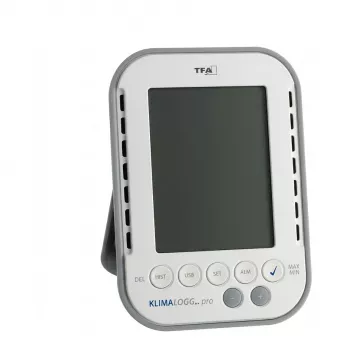 TFA Dostmann 30.3039.IT Hygrologg Pro Temperatūras un Mitruma Datu Reģistrators ar USB
