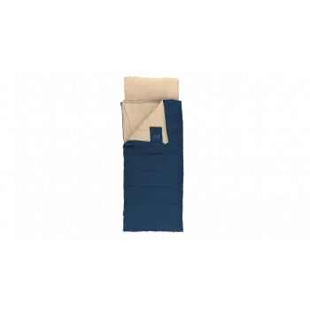 Outwell Contour Lux Deep Blue Sleeping Bag 220x85 cm -19 to 15 °C Right Zipper