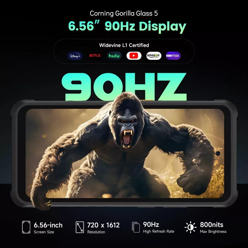ULEFONE Armor X31 6GB/128GB Green Rugged Smartphone 5,45 inch HD+ IP68/IP69K